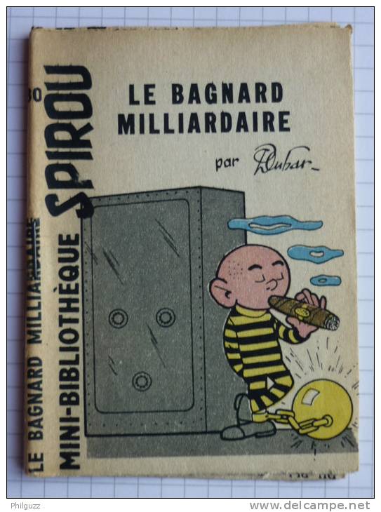 MINI RECIT      80 SPIROU	  1223 	Le Bagnard Milliardaire 	  	Dubar - Spirou Magazine