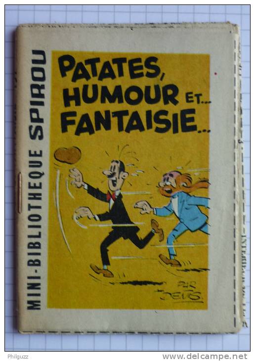 MINI RECIT        157 	SPIROU  1301 	Patates, Humour... Et Fantaisie 	  	Denis - Spirou Magazine