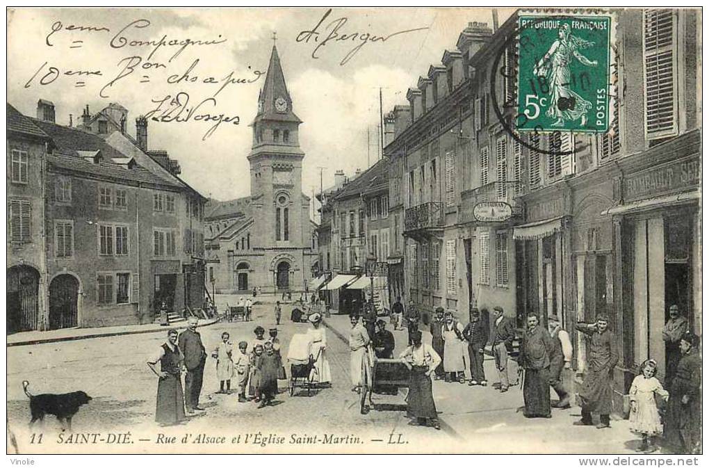 Vosges-réf D 88-14 : Saint-Dié : - Saint Die