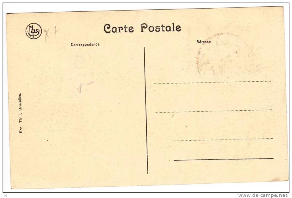 PC 1923 "KIN - ADMINISTRATION TERRITORIALE"  Congo Belge - Interi Postali