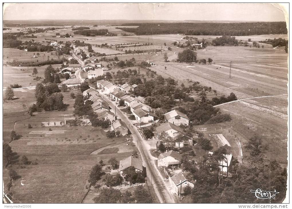 Vosges - St Benoit  Vue Aérienne , Route De La Chipotte A Rambervillers En 1961   , Ed Photo Cim - Other & Unclassified