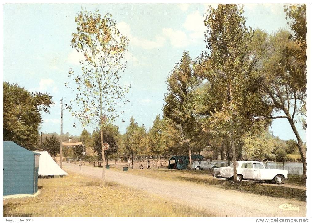 Gers - Riscle Le Camping Et Voitures , Ed Photo Cim - Riscle