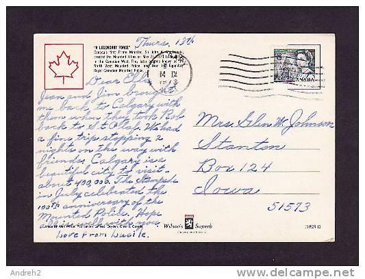 POLICE - ROYAL CANADIAN MOUNTED POLICE - GENDARMERIE ROYALE DU CANADA - CHIEN - POLICEMAN WITH DOG - POSTMARKED - Police - Gendarmerie