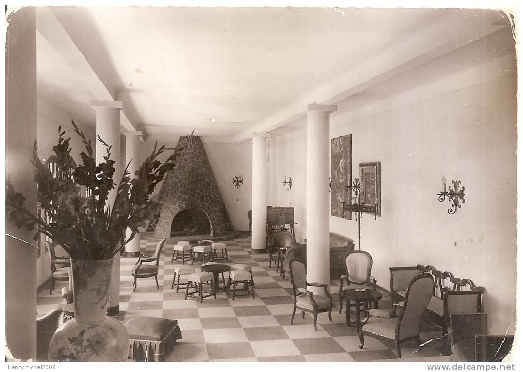 Pyrénées Orientales , Prats De Mollo La Preste , Intérieur De L'hotel " Estamarius " Cheminée - Otros & Sin Clasificación