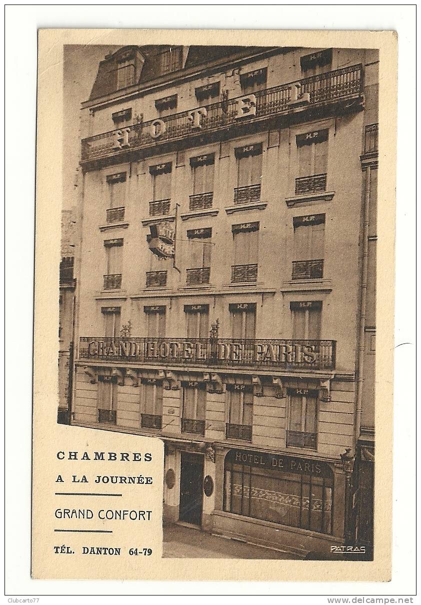 Paris 14ème (75) : Le Grand Hôtel De Paris Rue Du Départ En 1930. - Arrondissement: 14