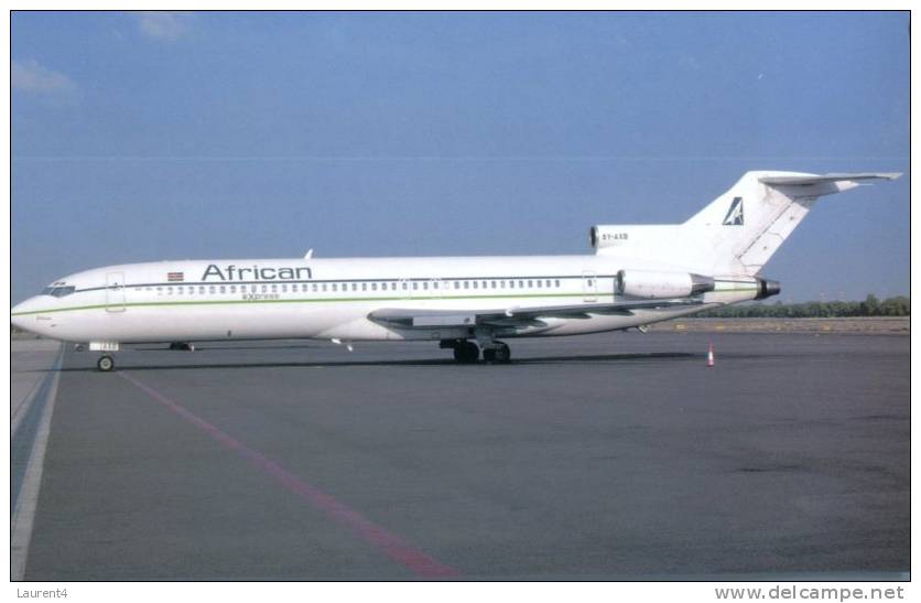 (avi -36) - Avion - Airplane - B 727-321  - African Express - 1946-....: Moderne