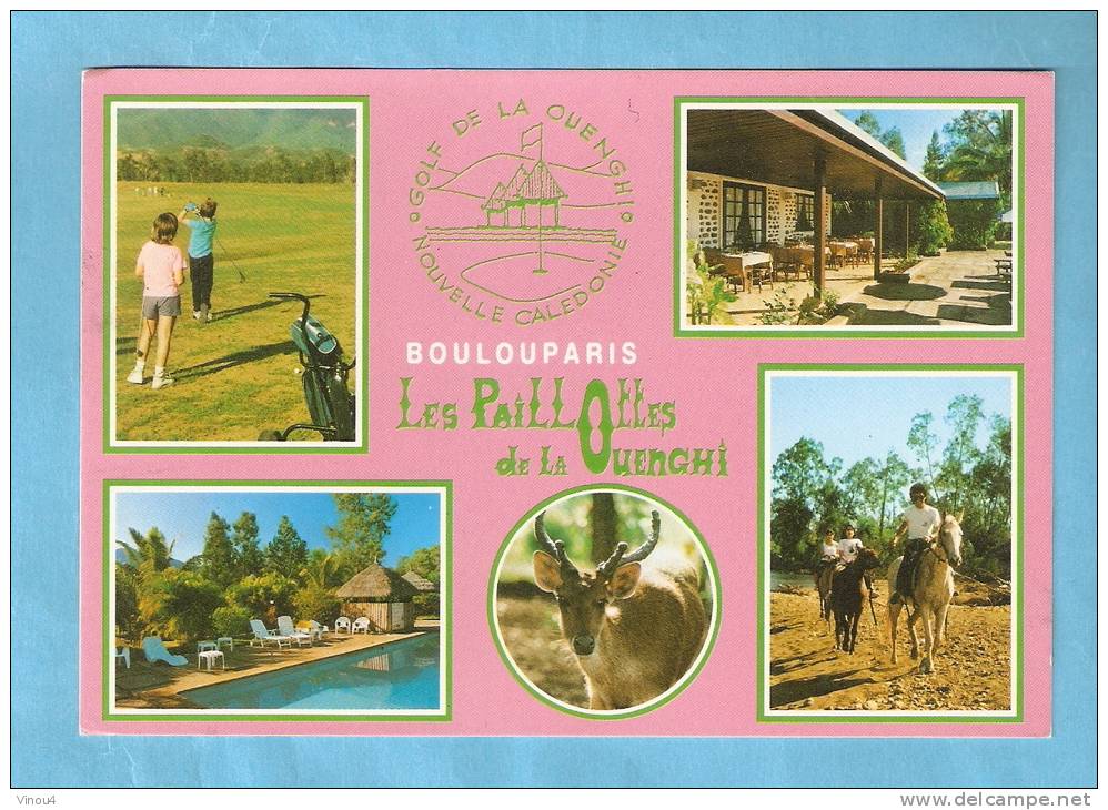 CP - Les Paillottes De La Ouengh I- Au Nord De Tontouta Airport International- Multivues-golf- Nouvelle Calédonie - New Caledonia