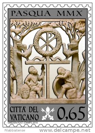 2010 - Vaticano 1530 Pasqua   +++++++++ - Easter