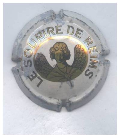 Capsule Henri Abelé - Sourire De Reims - Contou Blanc - Diamètre 32mm - Autres & Non Classés