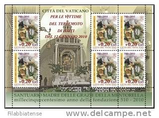 2010 - BF 59 Santuario Madre Delle Grazie Della Mentorella ---- - Unused Stamps