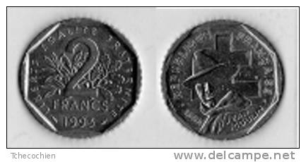 France - 1993 - 2 Francs - Jean Moulin - Commémoratives