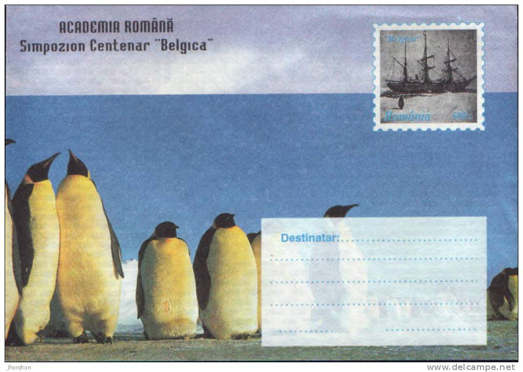 Postal Stationery Cover 1997- Emperor Penguins - Pinguïns & Vetganzen