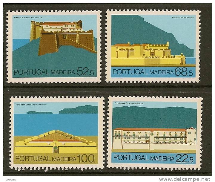 1986 - Fortresses Of Madeira - Neufs