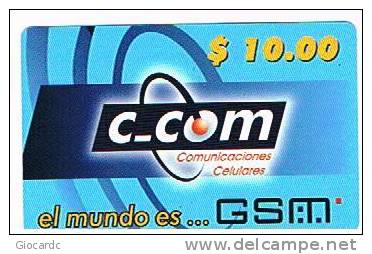 CUBA - C COM (GSM RECHARGE) - 10 - USED    -  RIF. 2679 - Kuba