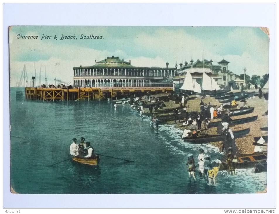 CLARENCE Pier And Beach, Southdea - Portsmouth