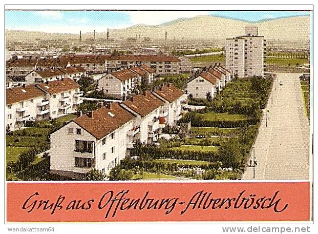 AK Gruß Aus Offenburg-Albersbösch Mehrbild 5 Bilder 22.10.70-19 76 OFFENBURG 1 Nach Braunschweig - Offenburg