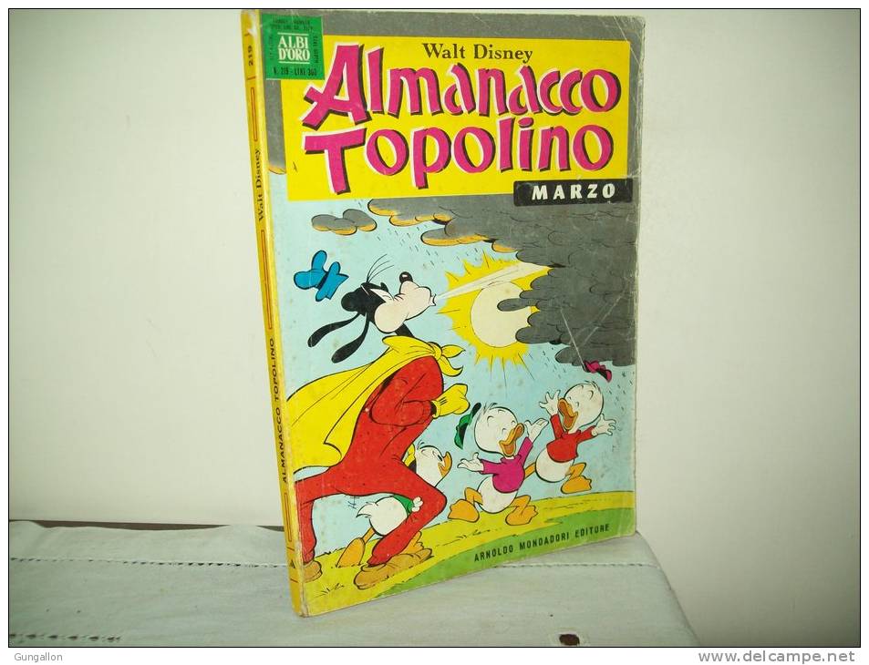 Almanacco Topolino(Mondadori 1975) N. 219 - Disney