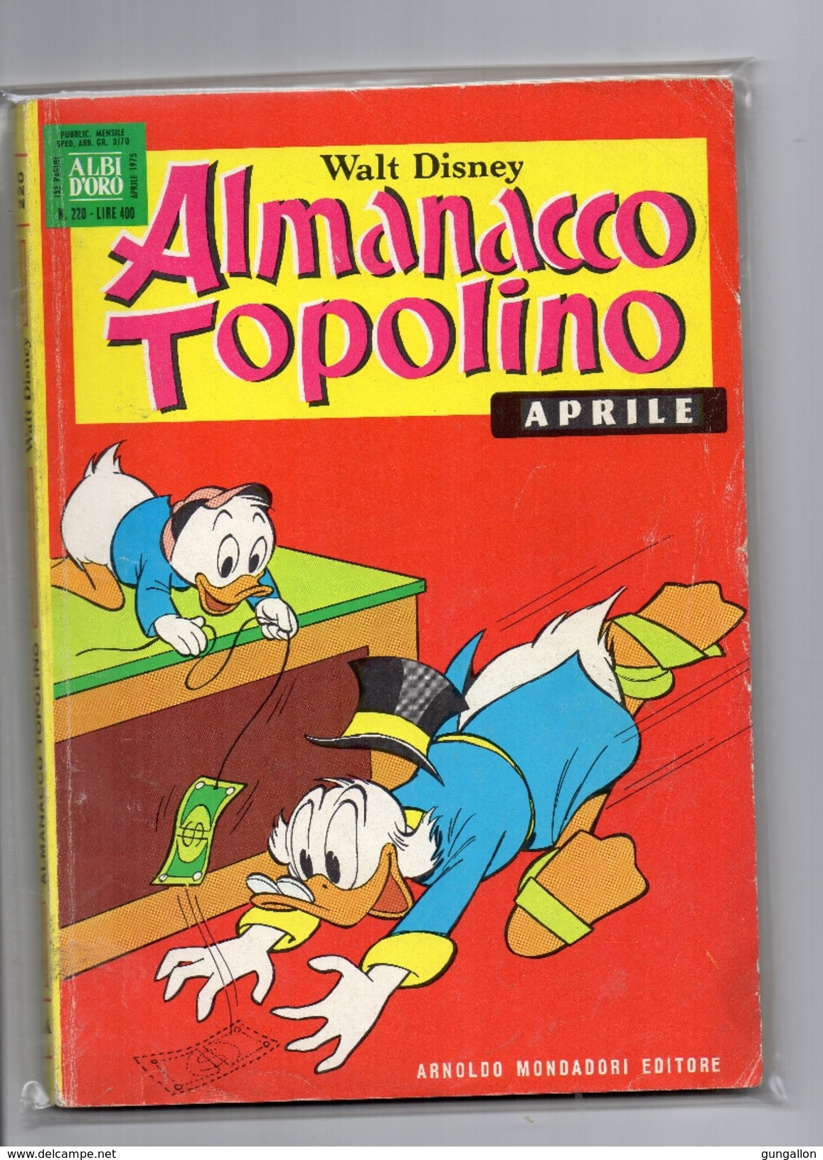 Almanacco Topolino(Mondadori 1975) N. 220 - Disney
