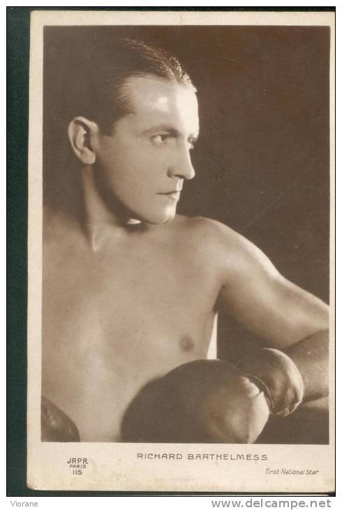 Boxeur - Richard Barthelmess - Boxe