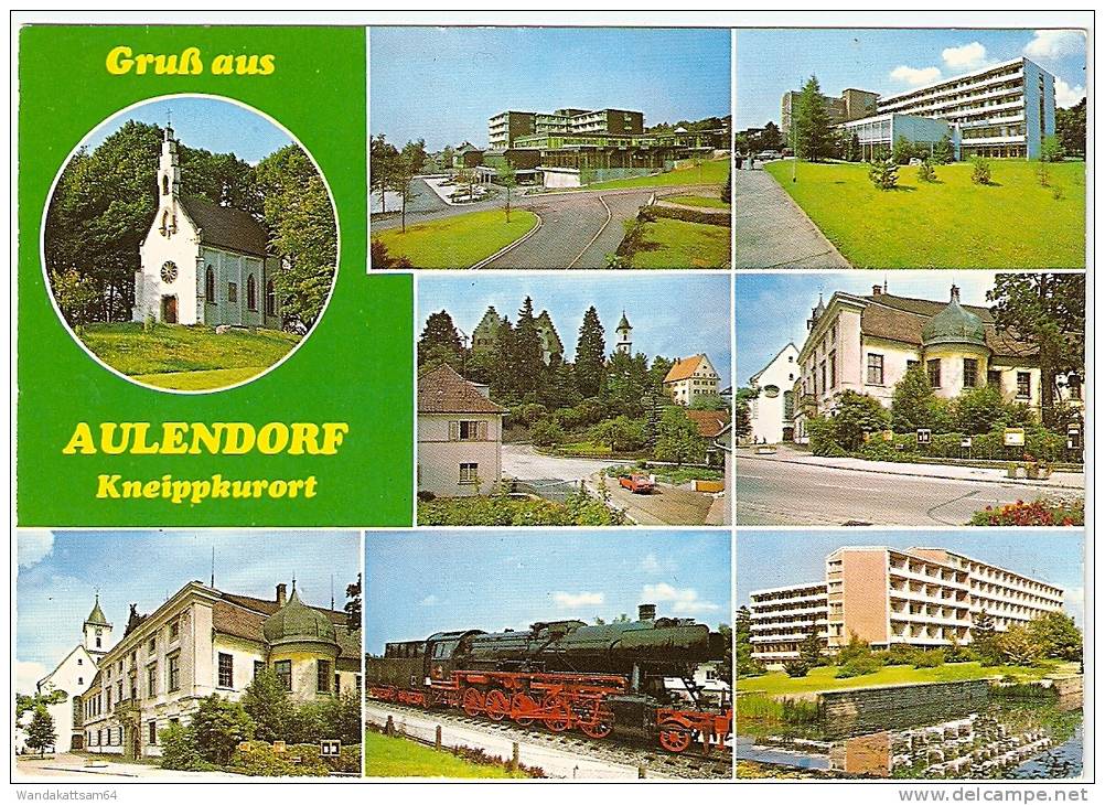 AK 19415 Gruß Aus AULENDORF Kneippkurort Mehrbild 8 Bilder 11.-7.83-13 7960 AULENDORF WÜRTT Nach Göttingen - Bad Waldsee