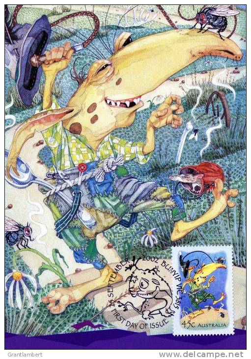 Australia 2002 The Magic Rainforest 45c Goblin Maximum Card - Maximum Cards