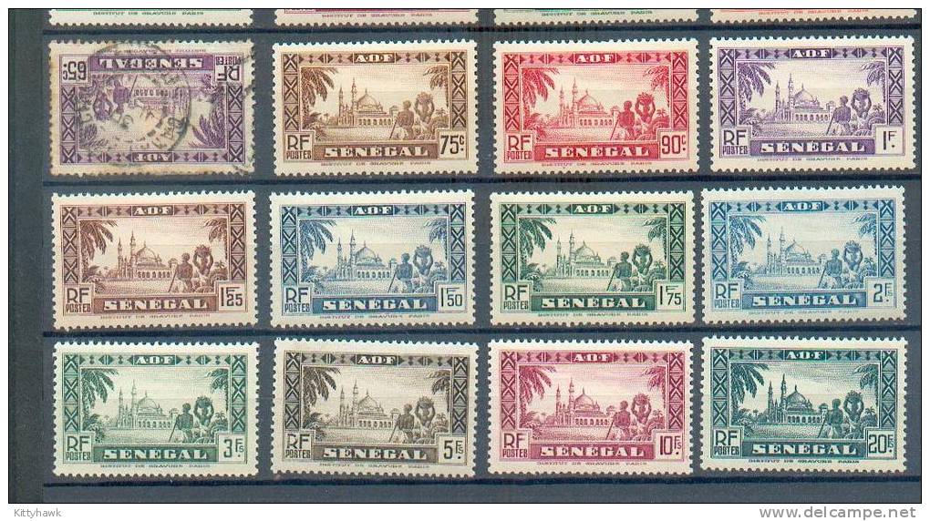 SEN 310 - YT 114 à 137 * Sauf 126 Obli - Unused Stamps