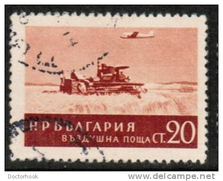 BULGARIA   Scott #  C 65  VF USED - Poste Aérienne