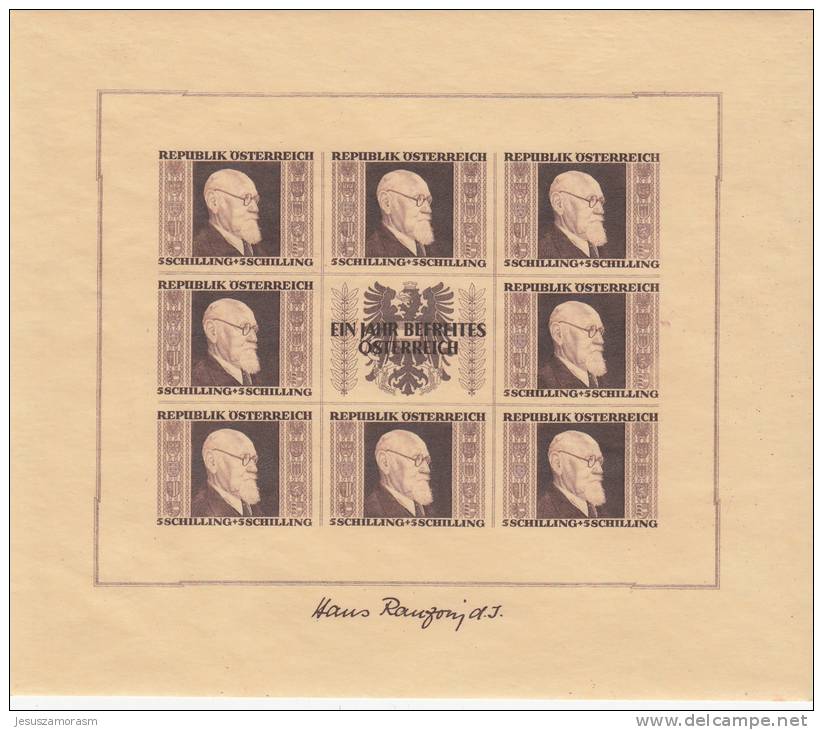 Austria Hb 2 Al 5 - Blocks & Sheetlets & Panes