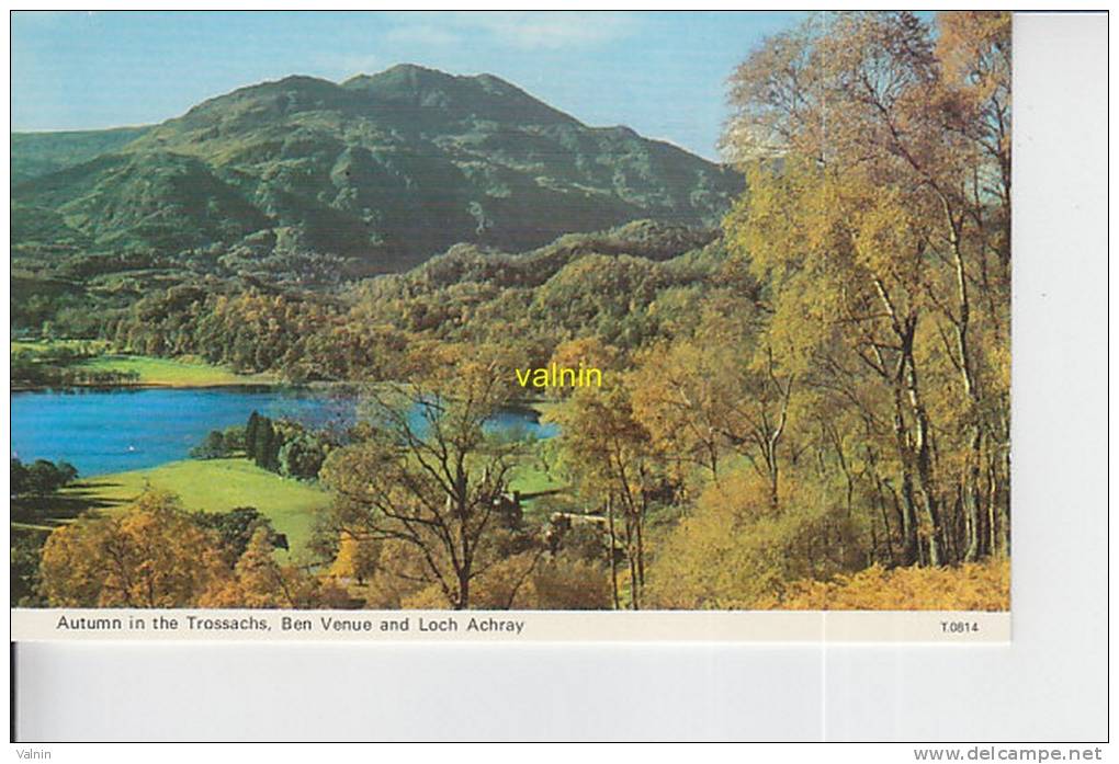 Autumn In The Trossachs Ben Venue And Loch Achray - Stirlingshire