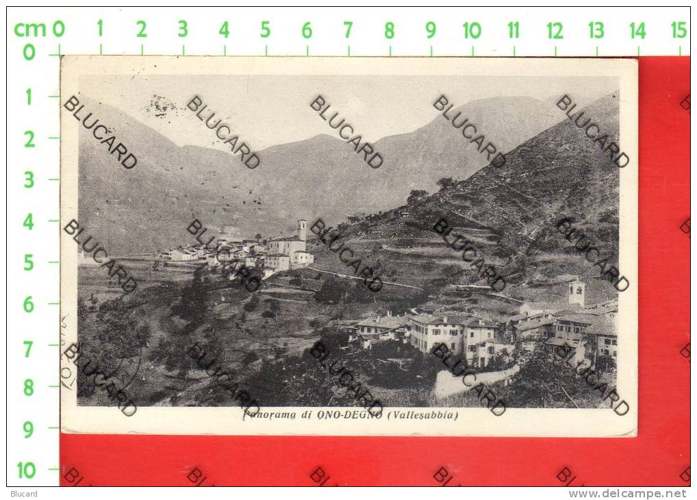 23480-14 / BRESCIA - PERTICA BASSA - ONO DEGNO - 1952 - VALSABBIA ( VAL SABBIA VALLE SABBIA ) - Brescia