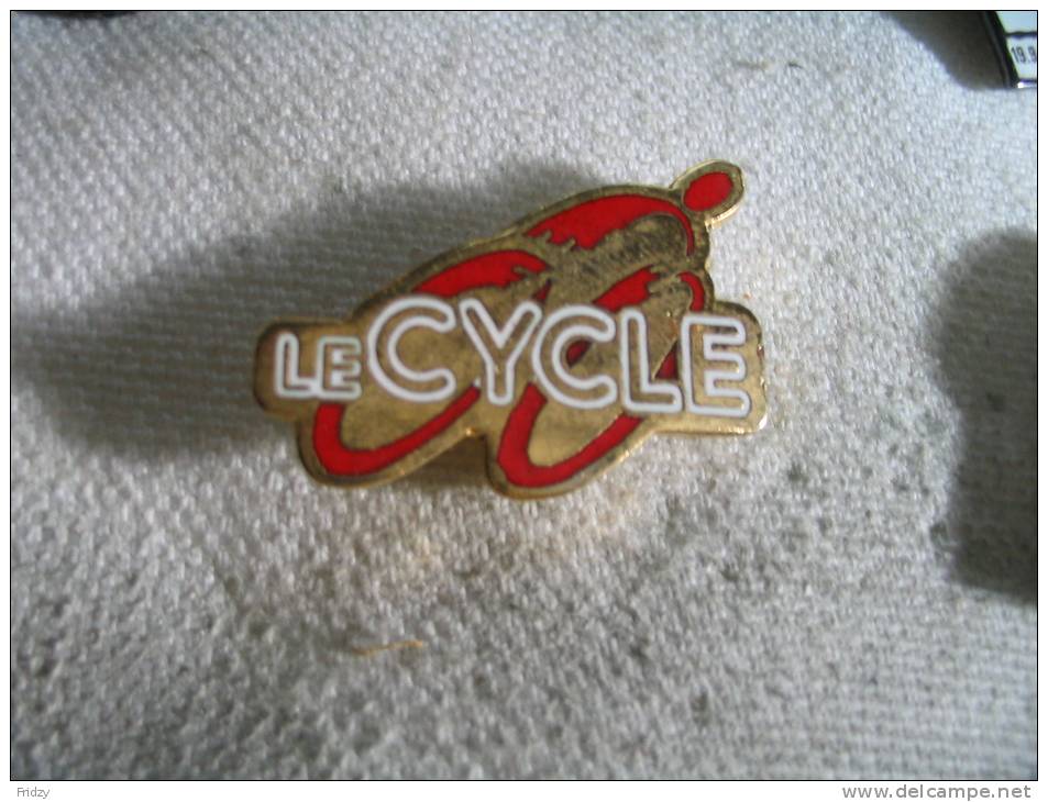 Pin´s Vélo, Cyclisme:  Le CYCLE - Cyclisme