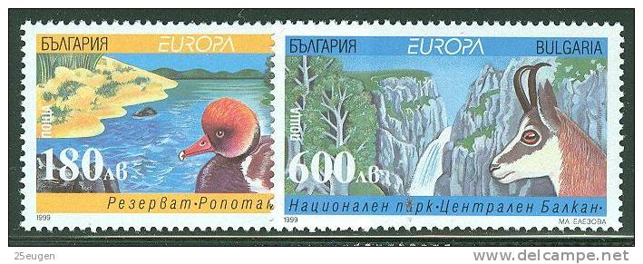 BULGARIA 1999 EUROPA CEPT MNH - 1999