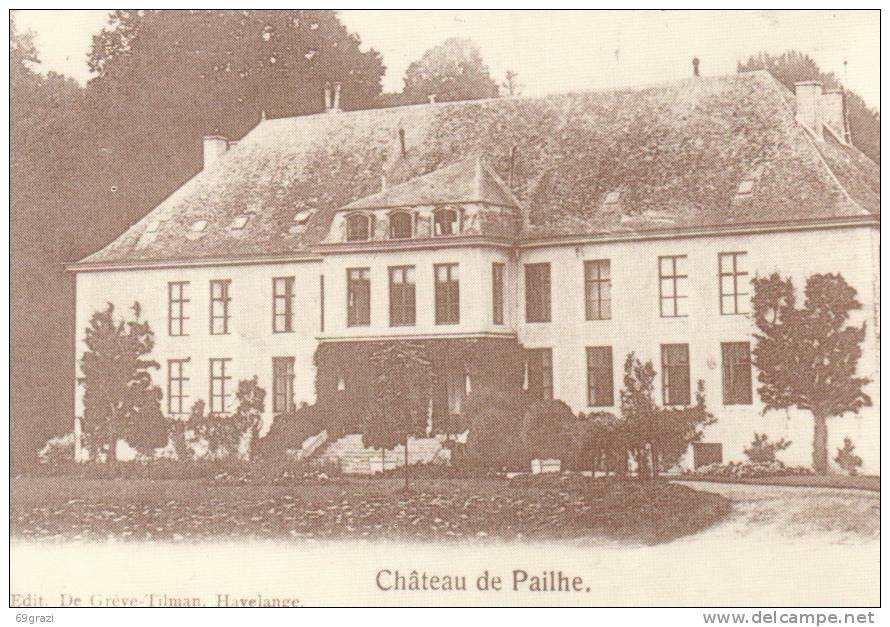 Chateau De Pailhe  Havelange  ( Carte Adeps ) - Havelange
