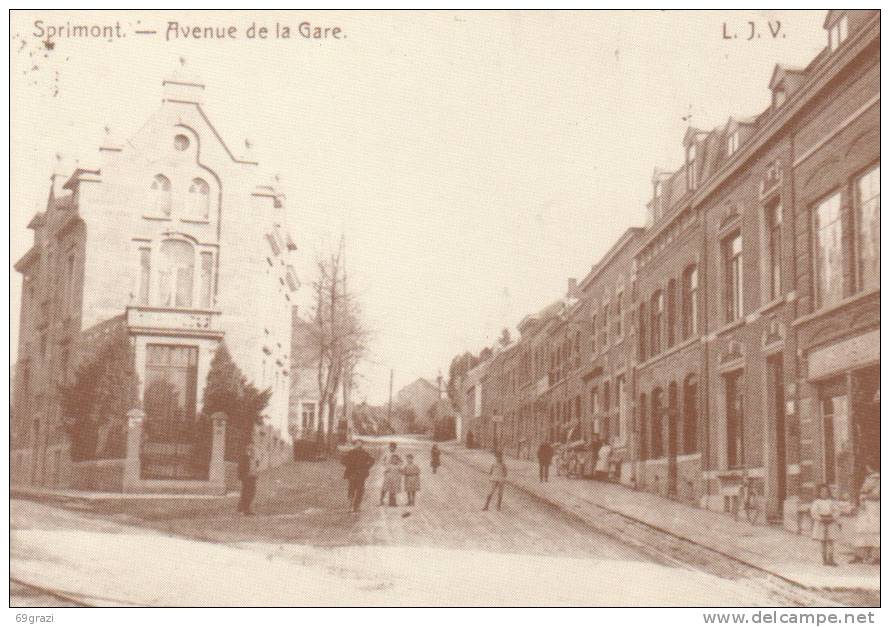 Sprimont Avenue De La Gare ( Carte Adeps ) - Crisnée