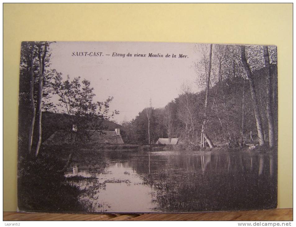 SAINT-CAST (COTES D´ARMOR) ETANG DU VIEUX MOULIN DE LA MER - Saint-Juvat