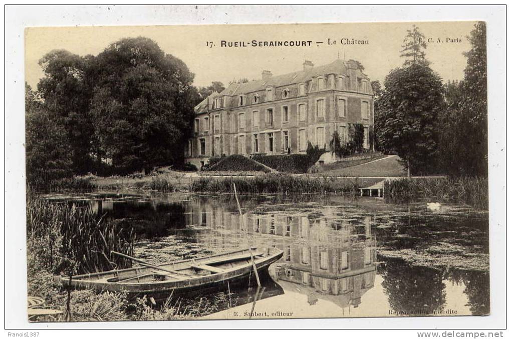 Ref 174 - RUEIL-SERAINCOURT - Le Château - Seraincourt