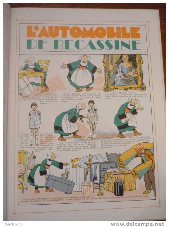 Bécassine L'automobile De Bécassine - Bécassine