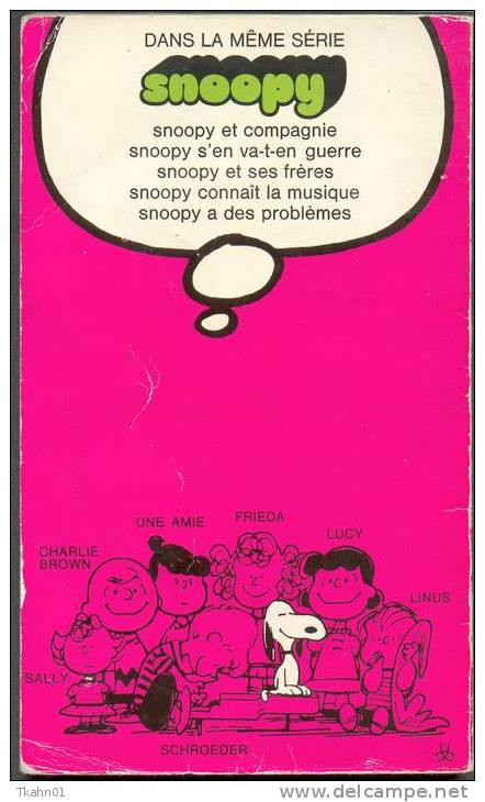 SNOOPY ET COMPAGNIE  N° 2  POCHE DE 1974 - Snoopy