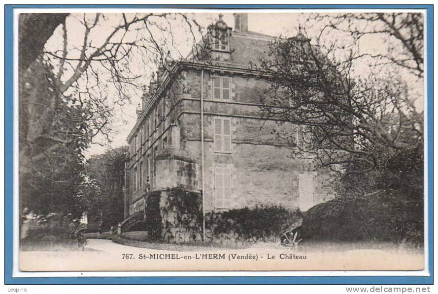 85 - SAINT MICHEL En L'HERM --  Le Château - Saint Michel En L'Herm