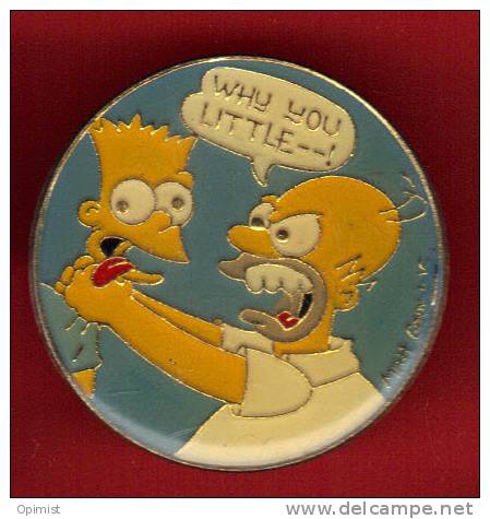 16953-signé Matt Groeningthe Simpsons Tm 1999 20 Th Century Fox Film Corp - Cine