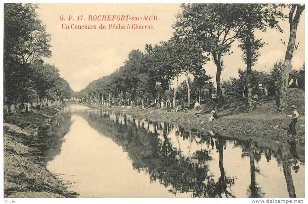 Charente-Maritime-réf S 17-23 : Rochefort Un Concours De Pêche à Charras - Rochefort