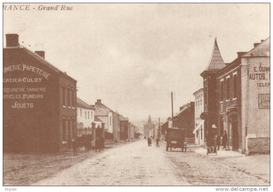 Rance Grand'Rue ( Carte ADEPS ) - Sivry-Rance