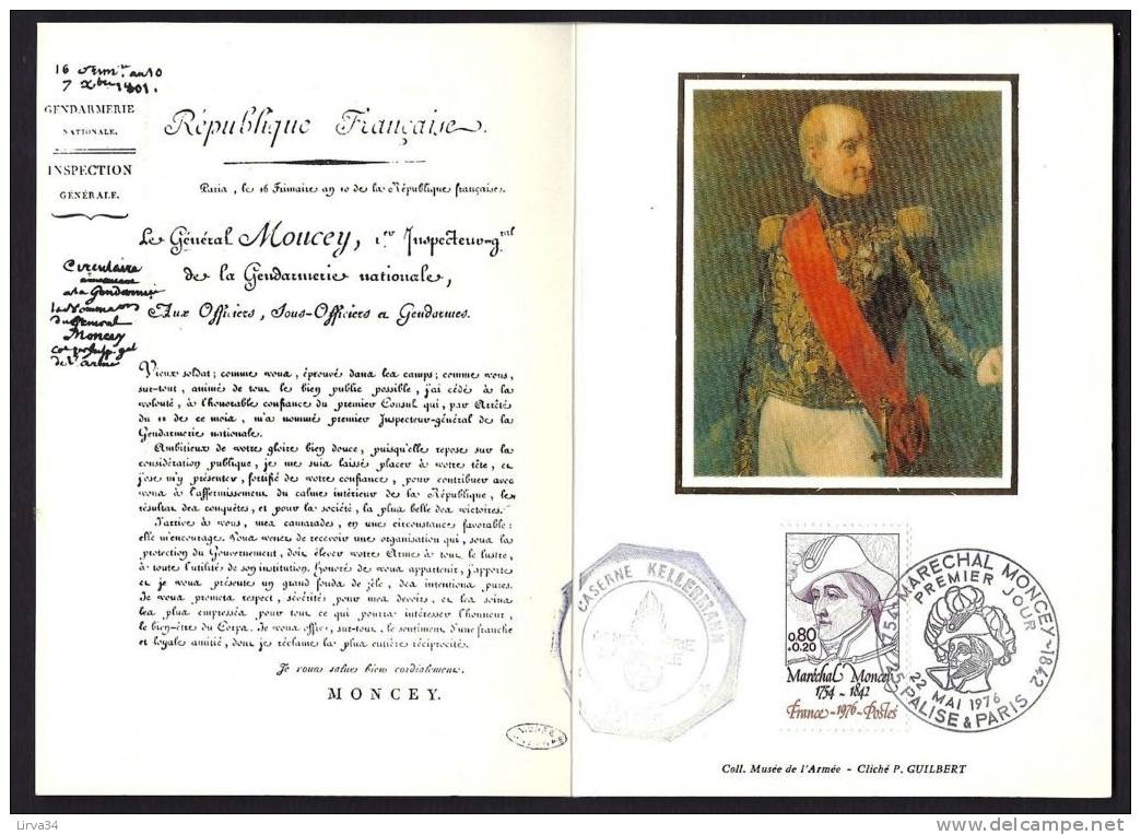 LOT 3 DOCUMENTS PHILATELIQUES : GENDARMERIE NATIONNALE ET GARDE RÉPUBLICAINE - Policia – Guardia Civil