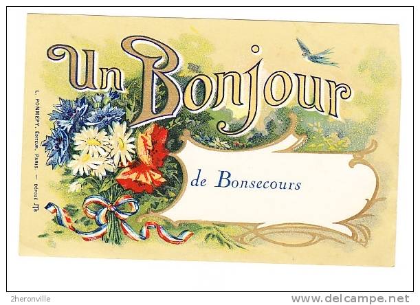 CPA - Un Bonjour De BONSECOURS - Bonsecours