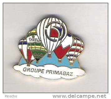 Pin's MONTGOLFIERE PRIMAGAZ - Airships