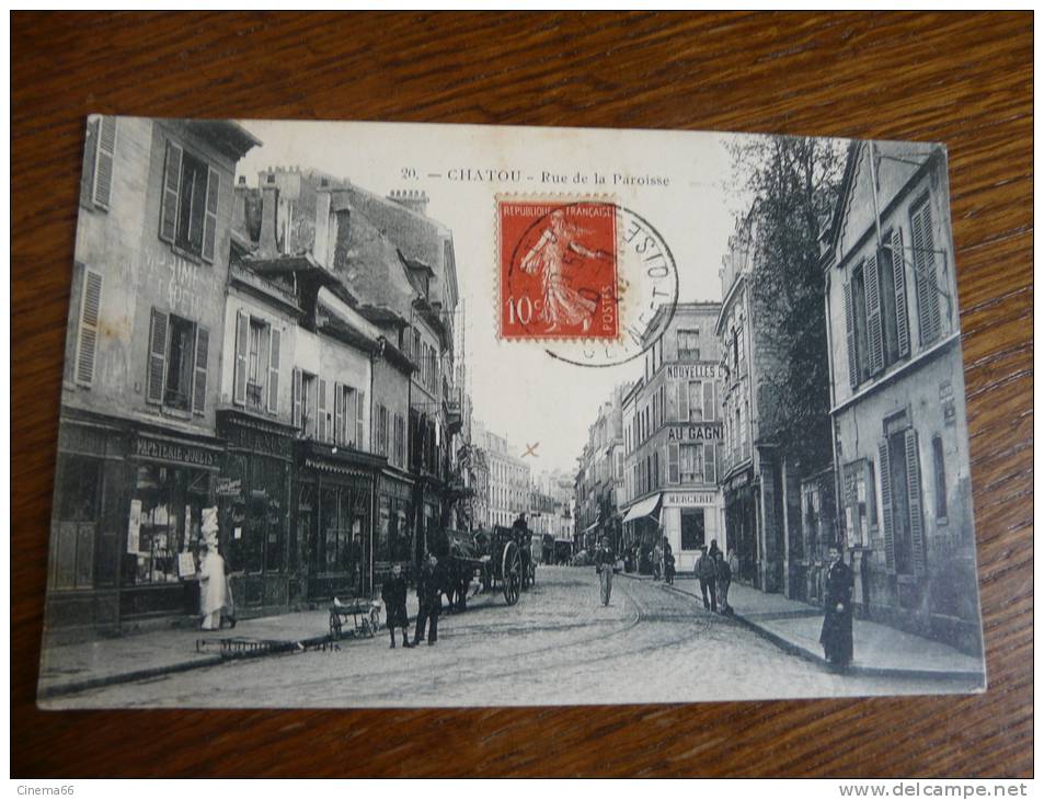 20 - CHATOU - Rue De La Paroisse - Chatou