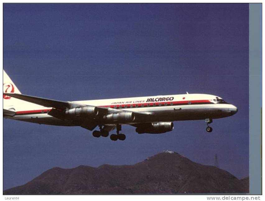 (avi -39) - Avion - Airplane - DC8-55F  - Japan Air Lines Cargo - 1946-....: Moderne