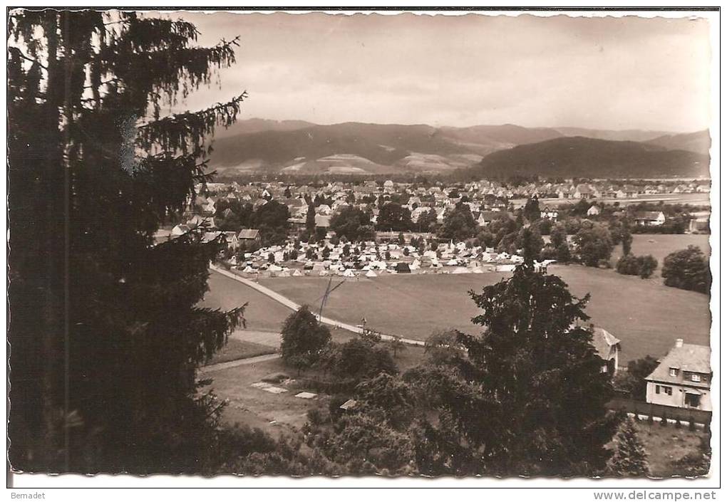 BLICK AUF ZELTPLATZ  KIRCHZARTEN - Kirchzarten