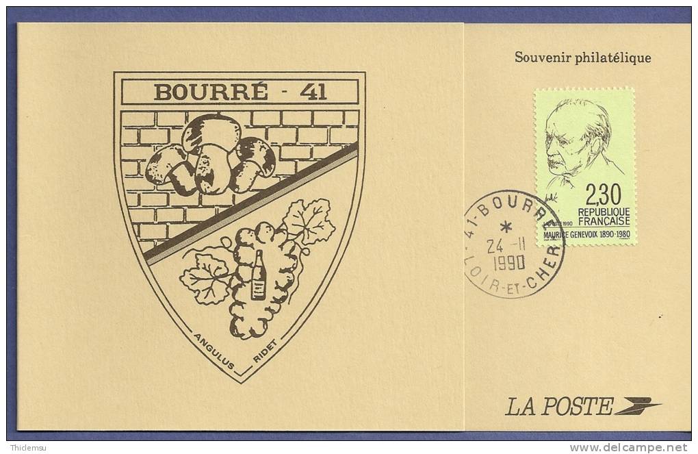 Loir Et Cher - 41  Bourré- Inauguration Du Nouveau Bureau De Poste - Documentos Históricos