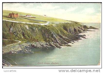 COAST SCENE. ONCHAN. - Ile De Man